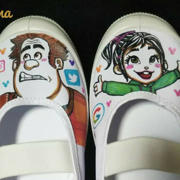 シュガーラッシュのシューズ