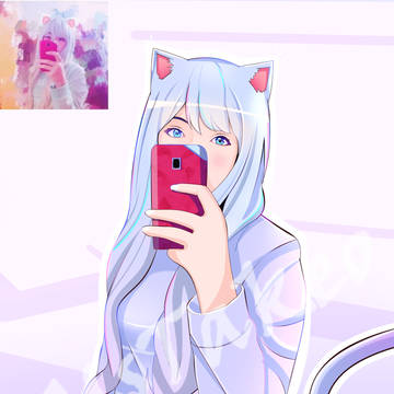 [Commission] Pastel styled color