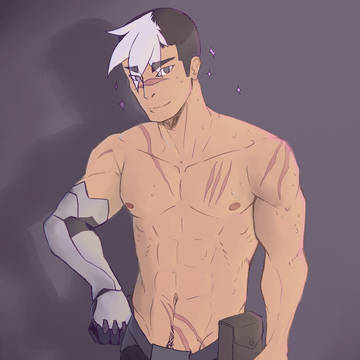 Shirtless Shiro