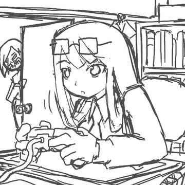 ２０年近く前のネーム原稿『マンガの描き方』