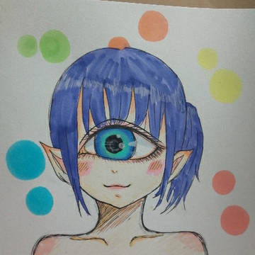 単眼の女の子🎀♀