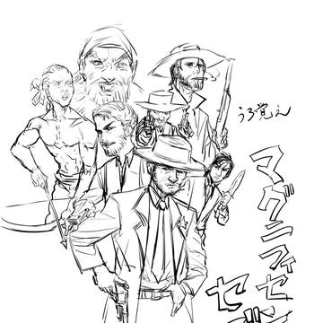 だいぶ前に見た映画をうろ覚えで描いてみた