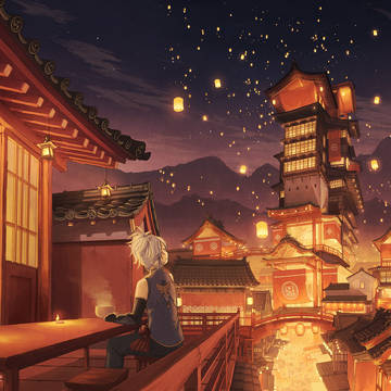 『山海鏡花』宣伝用イラスト