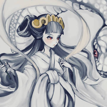 白蛇の精