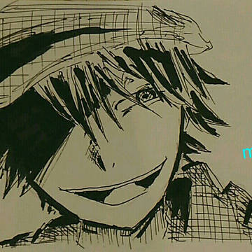江戸川乱歩　模写