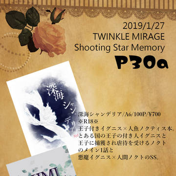 【1/27TM10】イグノク新刊【小説】