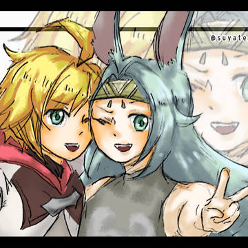 王子とリュカ