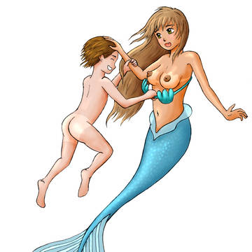Mermaid and Boy