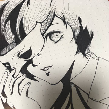 ペルソナ / キタロー ＊ボールペン絵