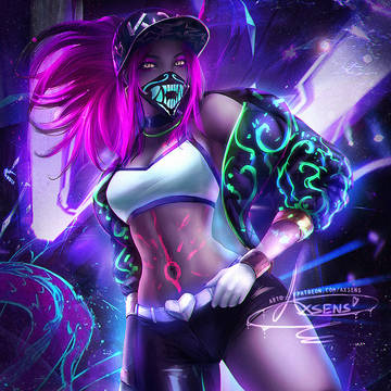 K/DA Akali . V2
