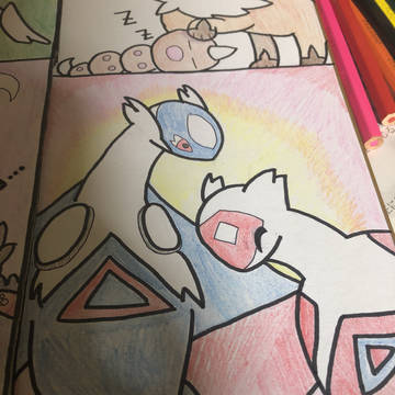 初めて載せます。久々に描いてみました！