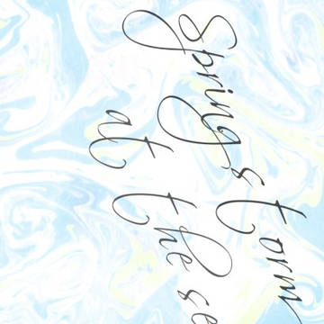 【ブラユ小説】春嵐／海辺にて【段組サンプル】