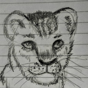 lion cub ライオンの子
