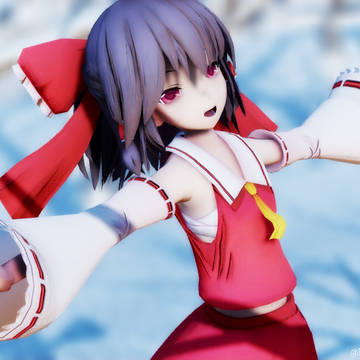 【東方MMD静止画】博麗霊夢 No.1