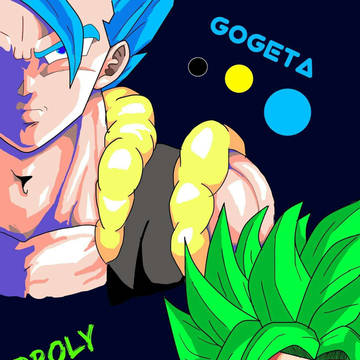DragonBall Super Gogeta vs Broly