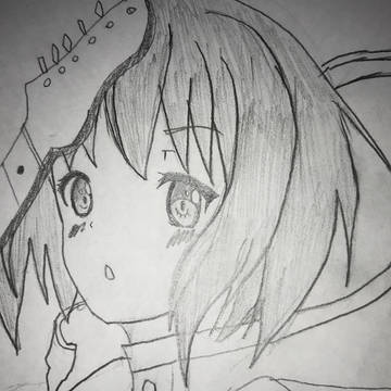 モカちゃん 模写
