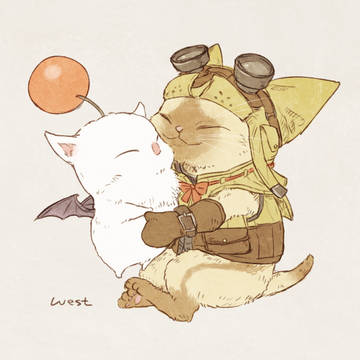 【FF14】絵とまんが