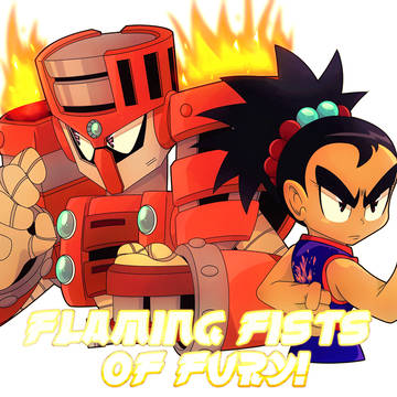 Flaming Fists Of Fury!