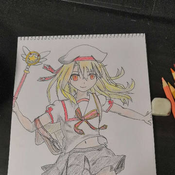 イリヤ 色付け後