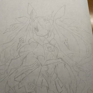 ティナブレちゃんを描いてみた