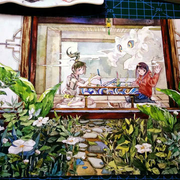 “山中无甲子,寒尽不知年。”