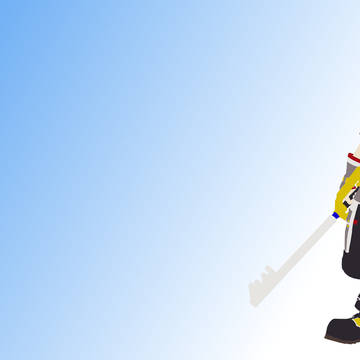 Kingdom Hearts 3 Sora Simple Art