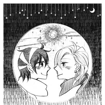 【WEB再録】夜の散歩