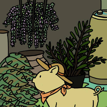 Pig of Leaves
