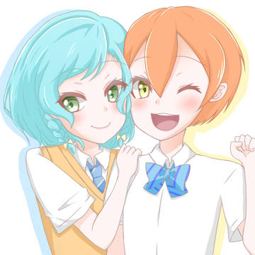 日菜ちゃんと凛ちゃん