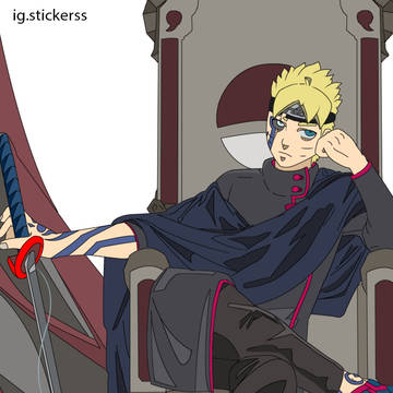 boruto in itachi pose