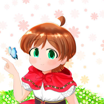 赤ずきんだよひなたちゃん