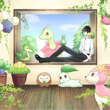 雲雀恭弥とくさポケモン
