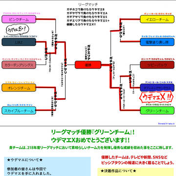 【ぴくイカ】リグマ結果発表【公式】