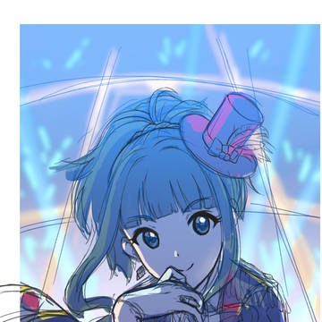 【ほぼデレ】Twitterにアップしたイラスト（1月）
