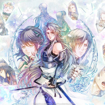 オリジナルゲーム「灰白のディストピア」イメージイラスト