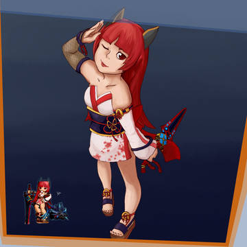 Grand Chase S4 Elesis seighart