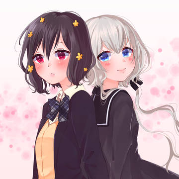 背中合わせ純愛ちゃん