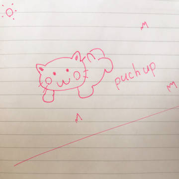 腕立て伏せ🐱