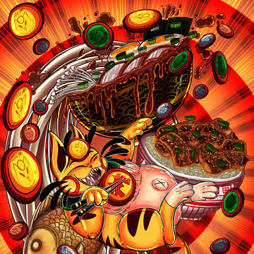 Manyeki Taiyaki Teriyaki Ramen