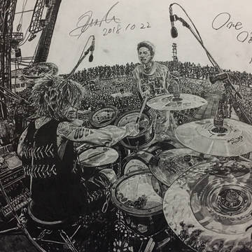 ONE OK ROCK pencil drawing!