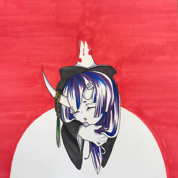 鬼さんの首