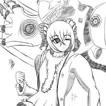 Bronya sketch
