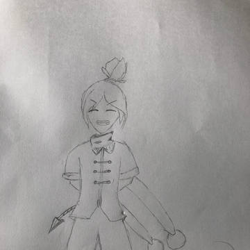 旧正月の首なしくん