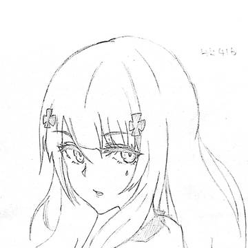 HK416 練習1 ラフ