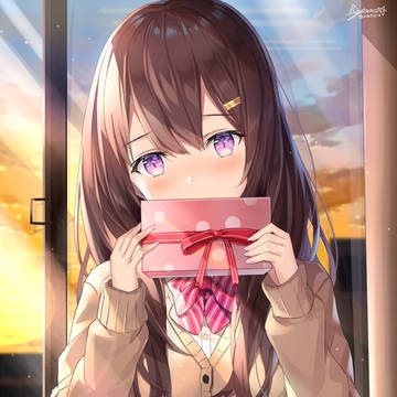 受け取ってくれますか…?