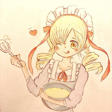 マミさんバレンタイン準備中♡