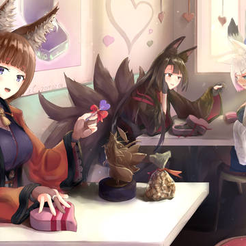 アズールレーンの狐娘