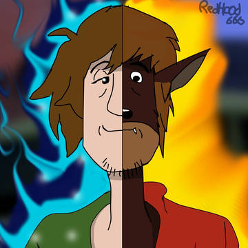 Shaggy green and Shaggy red