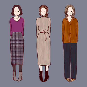 冬服ガールズ　18AW