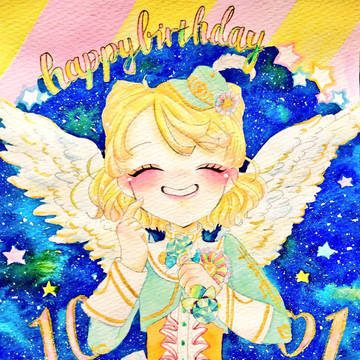 プリパラ誕生日絵
